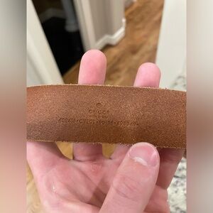 Men’s Gucci belt